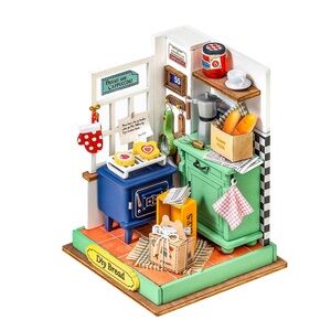 Rolife Afternoon Baking Time DIY Miniature Kit